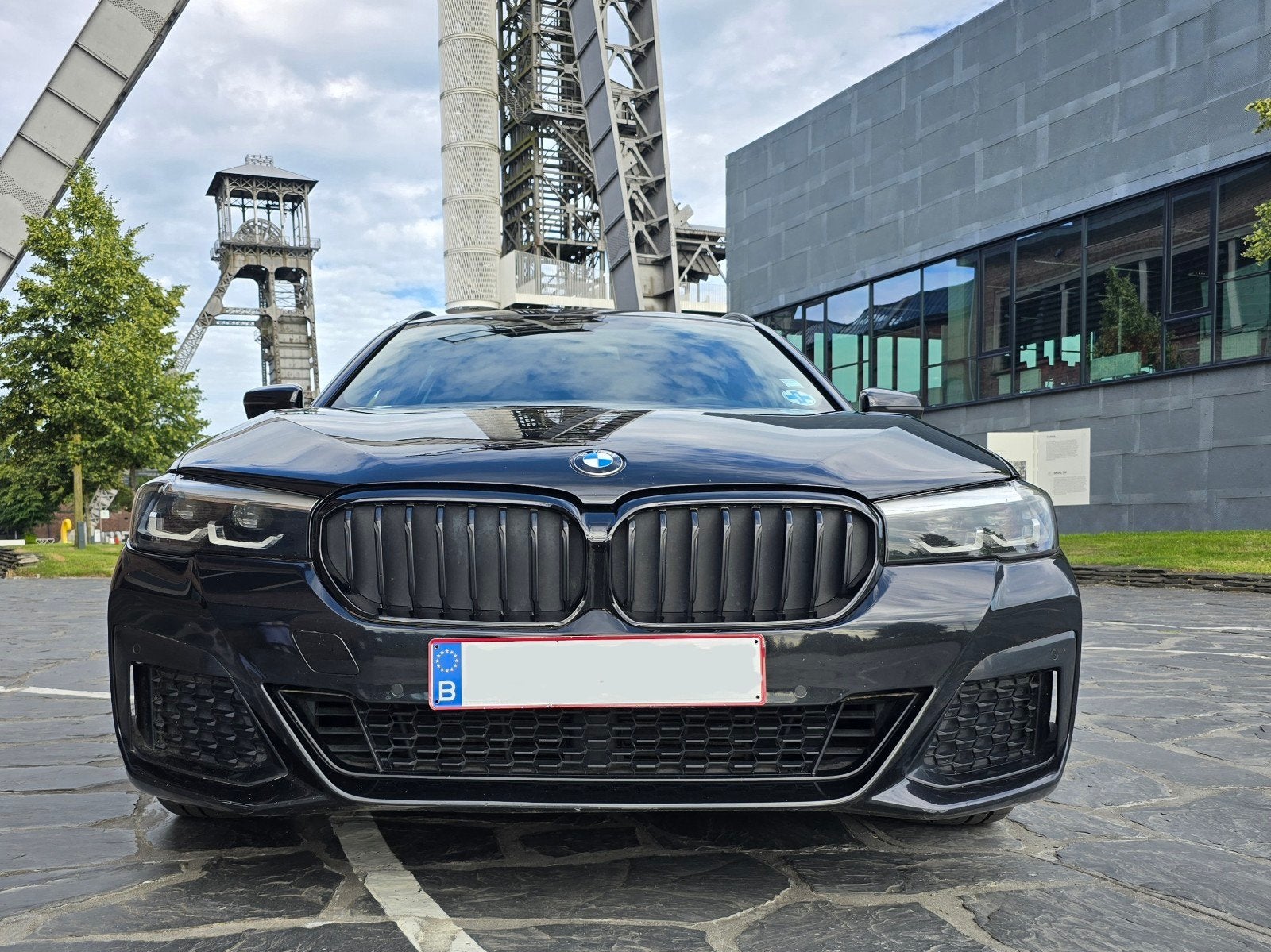 ‼️2022 BMW 520D M-PAKKET‼️✅️FACELIFT, Auto's, Automaat, Euro 6, Alcantara, Zwart
