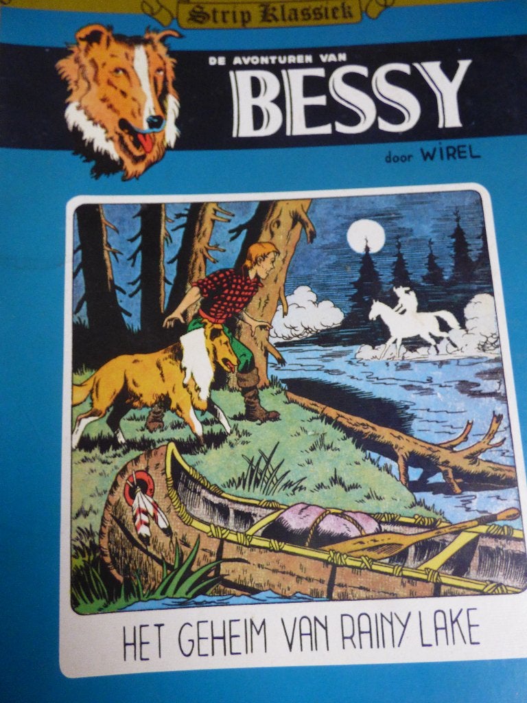 bessy ,   strip klassiek  nr 15   het geheim van rainy lake, Boeken, Stripverhalen, Ophalen of Verzenden