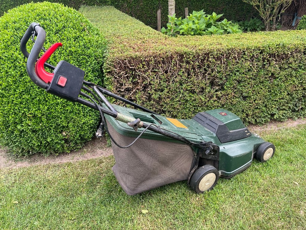grasmaaier, Jardin & Terrasse, Tondeuses à gazon, Enlèvement, Utilisé, Tondeuses à gazon électriques