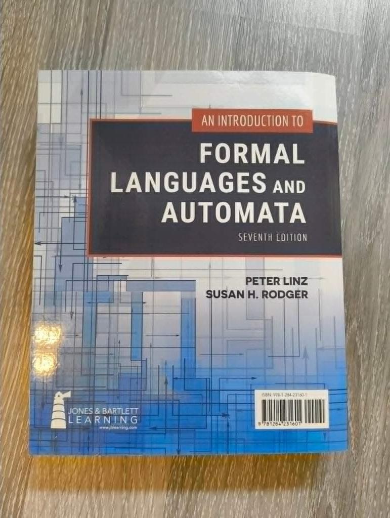 Formal Languages and Automata, Boeken, Studieboeken en Cursussen, Gelezen, Hoger Onderwijs, Alpha, Peter Linz & Susan H. Rodger