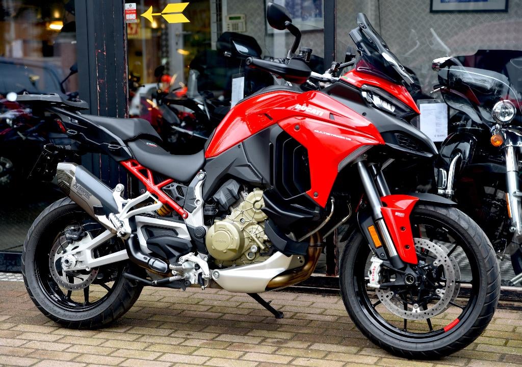 DUCATI MULTISTRADA V4S ***MOTOVERTE.BE***, Motoren, Handvatverwarming, 4 cilinders, Bedrijf, Toermotor
