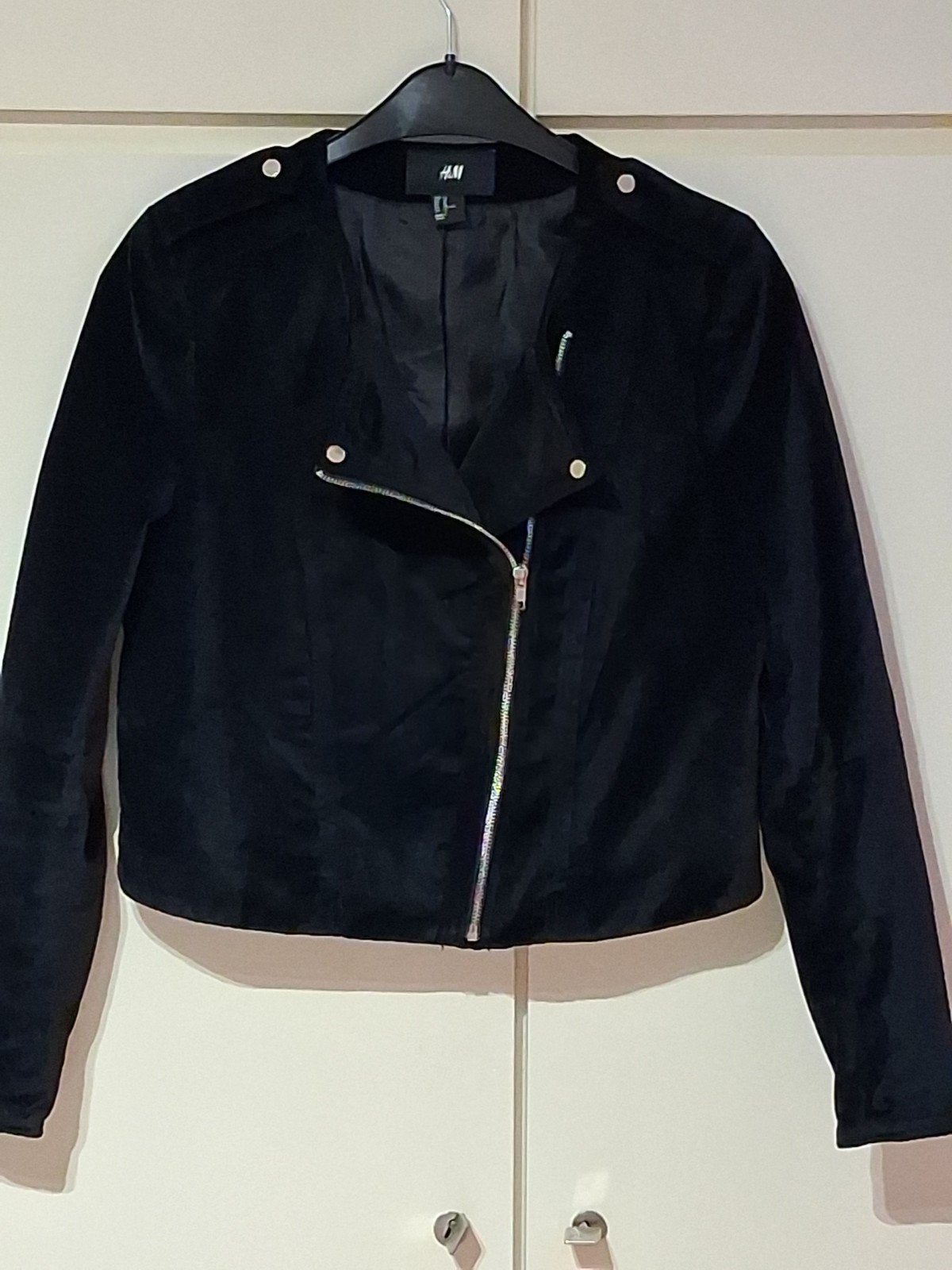 Petite veste velours noir, Vêtements | Femmes, Taille 38/40 (M), Comme neuf, Noir, HM