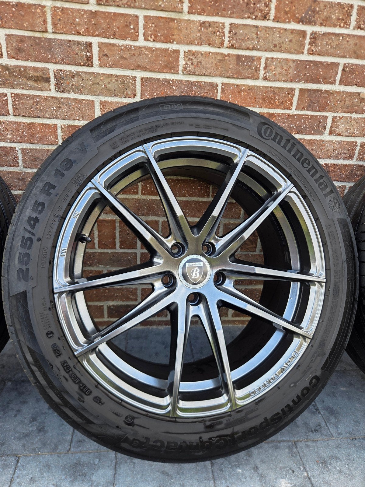 Barotelli Flow Forged set 5x120, Auto-onderdelen, Banden en Velgen, Ophalen, 19 inch, Velg(en)