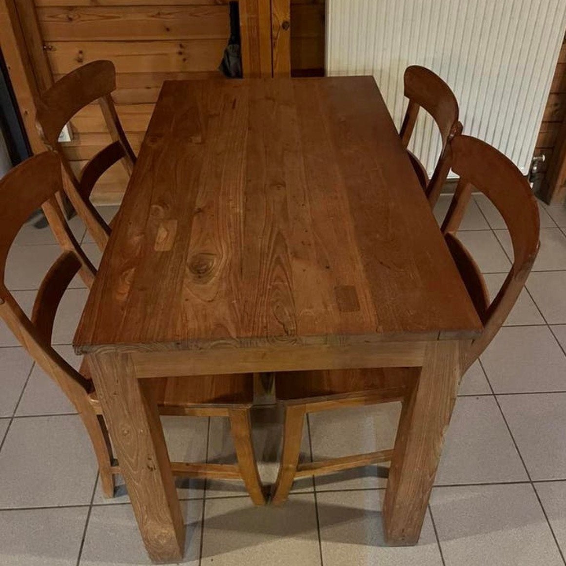 Tafel, Ophalen