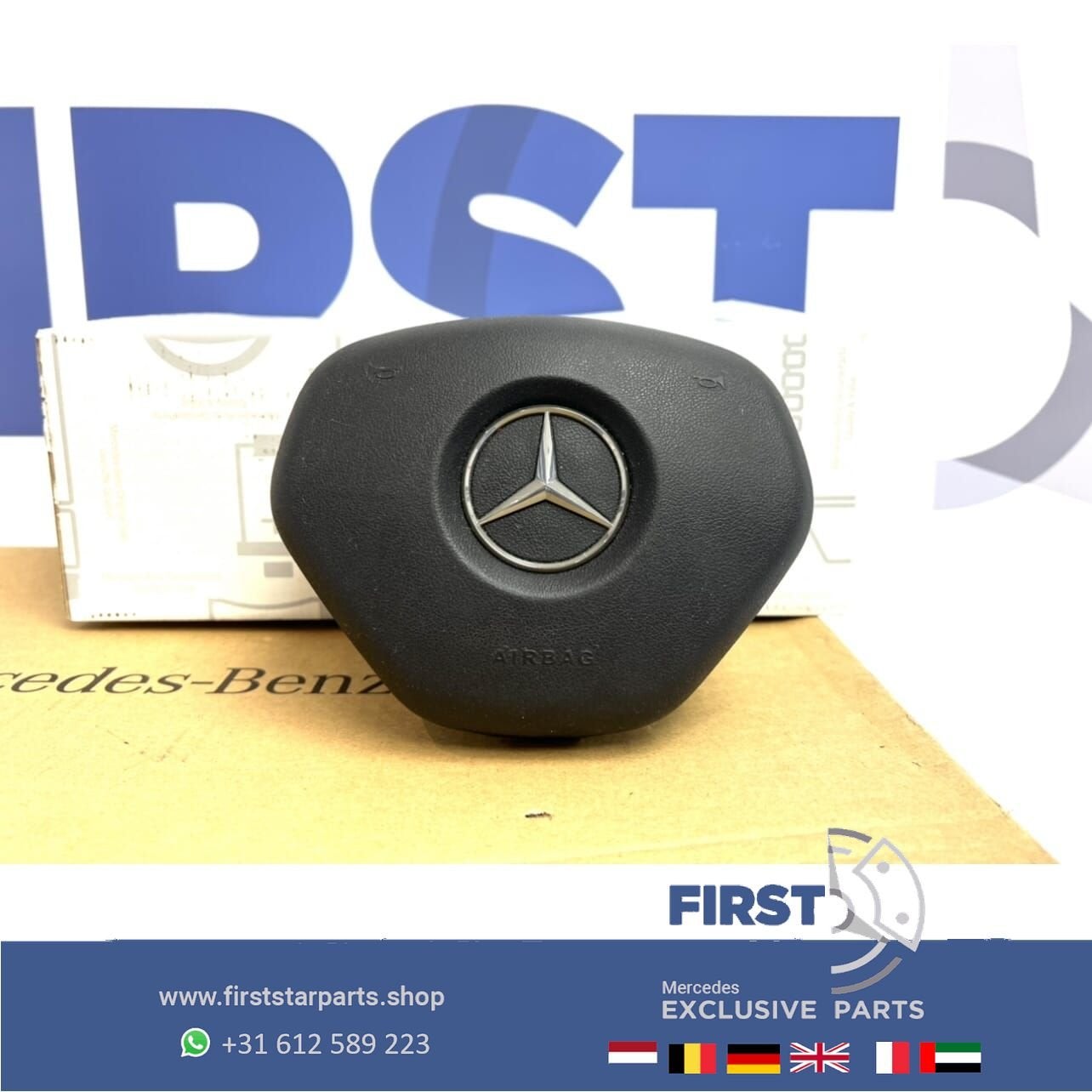 Mercedes Stuur airbag A B C CLA E G GLA GLC GLE S Klasse STU, Autos : Pièces & Accessoires, Tableau de bord & Interrupteurs, Mercedes-Benz