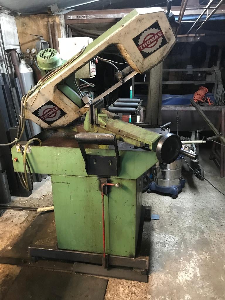 metaal band zaagmachine, Doe-het-zelf en Bouw, Ophalen, Gebruikt, 70 mm of meer, Overig