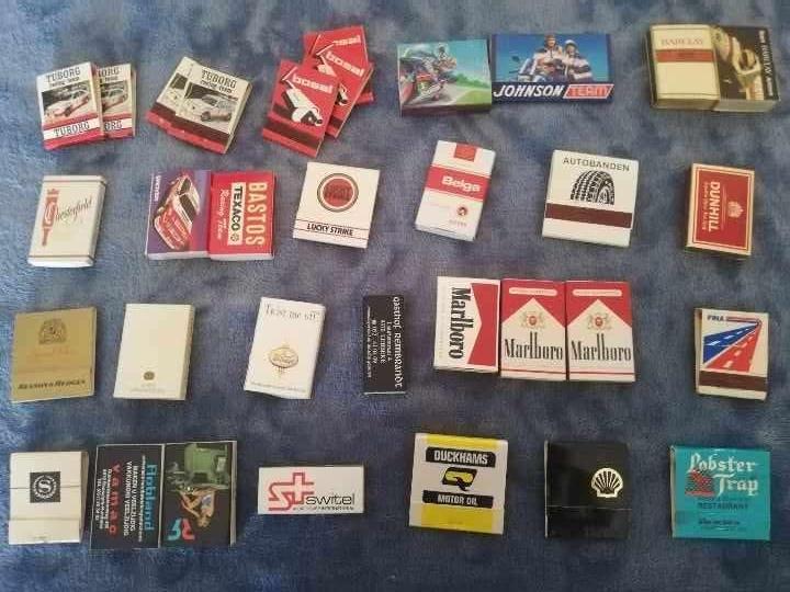 Pakket 1: Oude lucifers, Verzamelen, Ophalen of Verzenden, Gebruikt, Luciferdoosjes of -merken