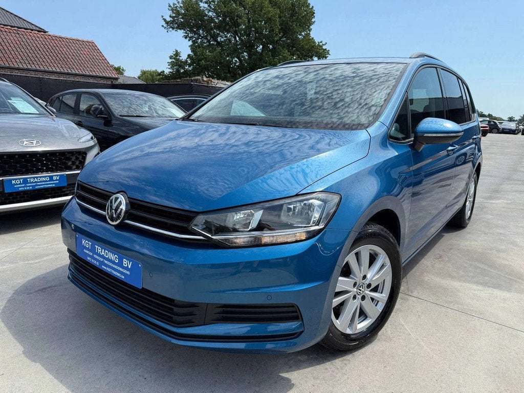 Volkswagen Touran 1.5 TSI 150PK 7 ZETELS NAVIGATIE BLUETOOTH, Auto's, Volkswagen, Bedrijf, Te koop, Touran, ABS, Adaptive Cruise Control