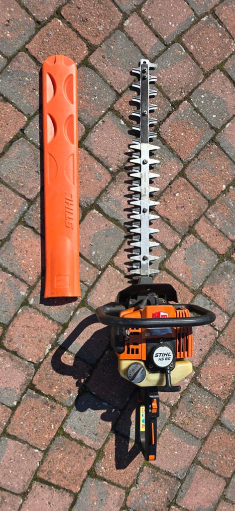 Stihl HS 80 heggenschaar, Enlèvement