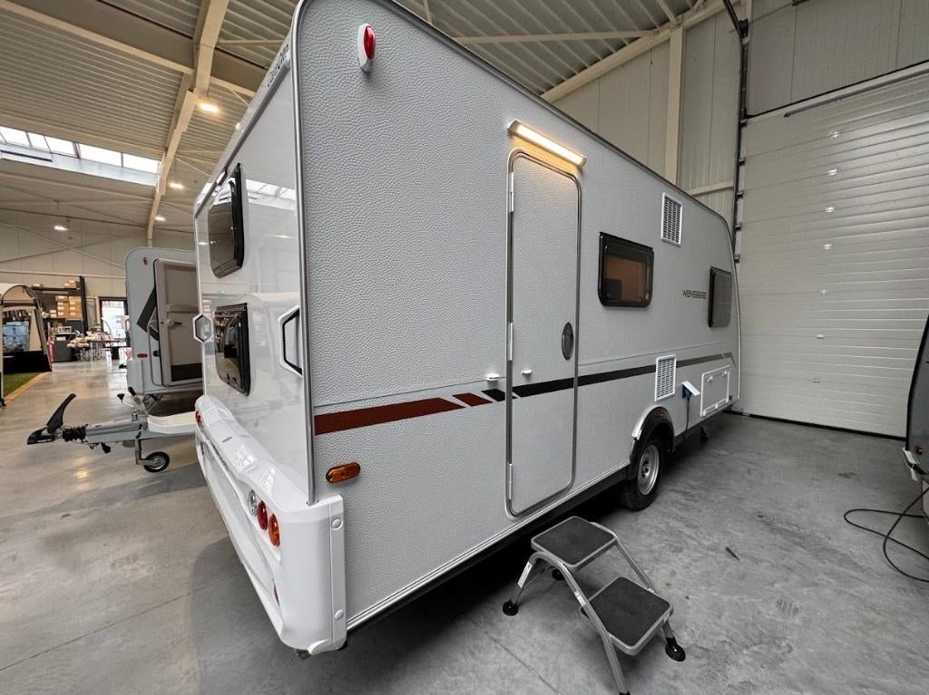 Weinsberg Caracito 470 QDK stapelbedden,mover,luifel, Vast bed, Bedrijf, Treinzit, Knaus