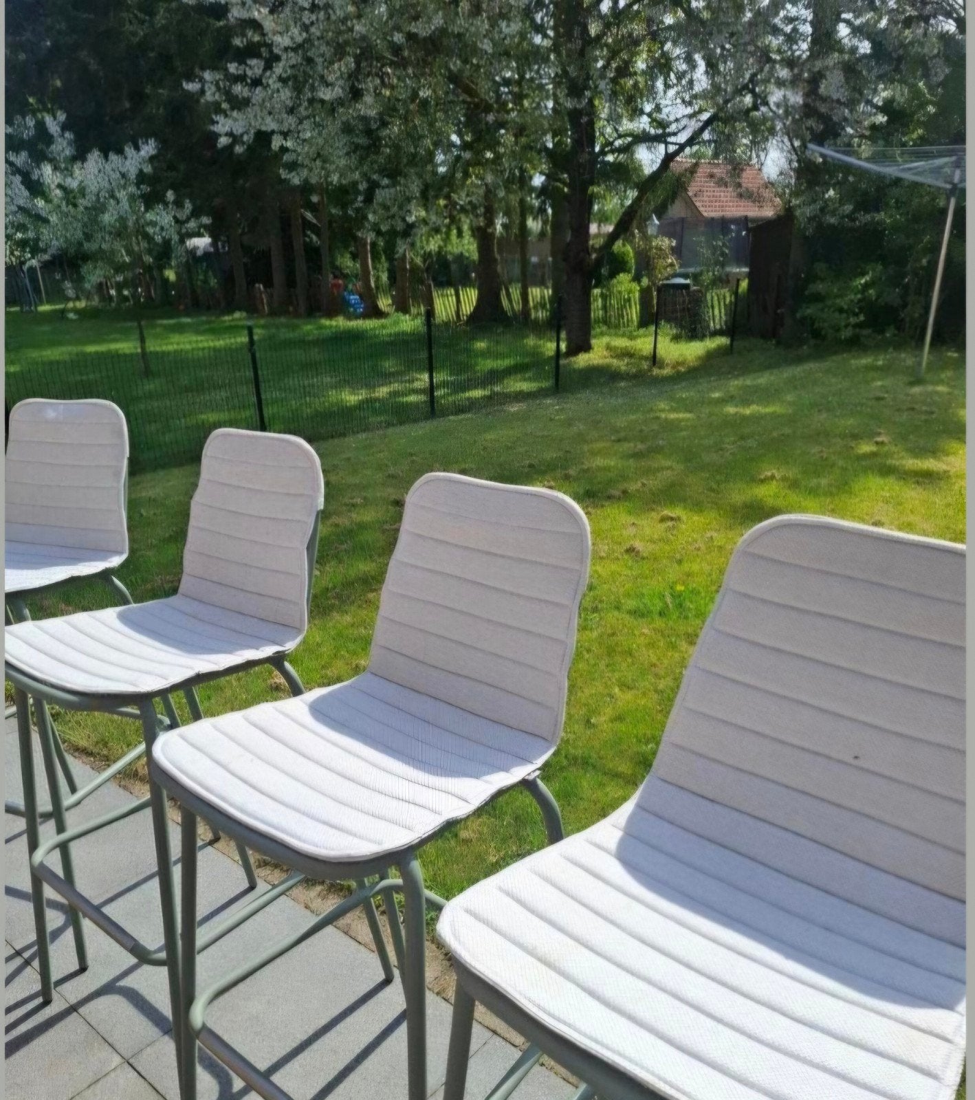 6 krukken voor binnen en buiten, Caravanes & Camping, Meubles de camping, Enlèvement