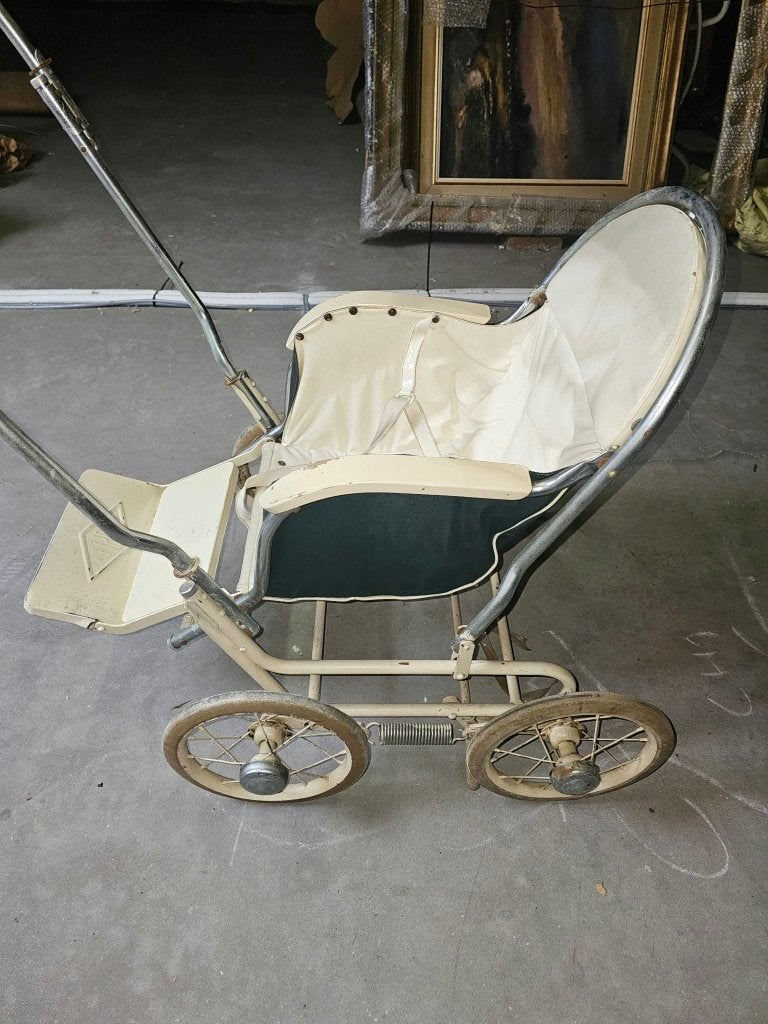 Vintage bedrijfskavel voor baby's, Antiek en Kunst, Ophalen