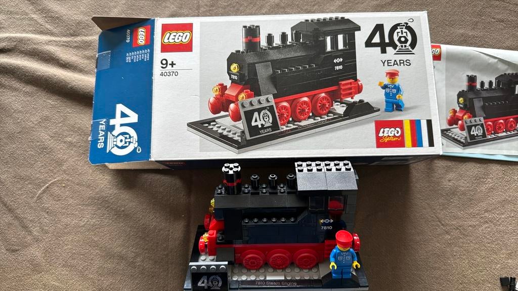 Lego 40370 40 ans de trains, Enlèvement ou Envoi, Comme neuf, Complet, Lego