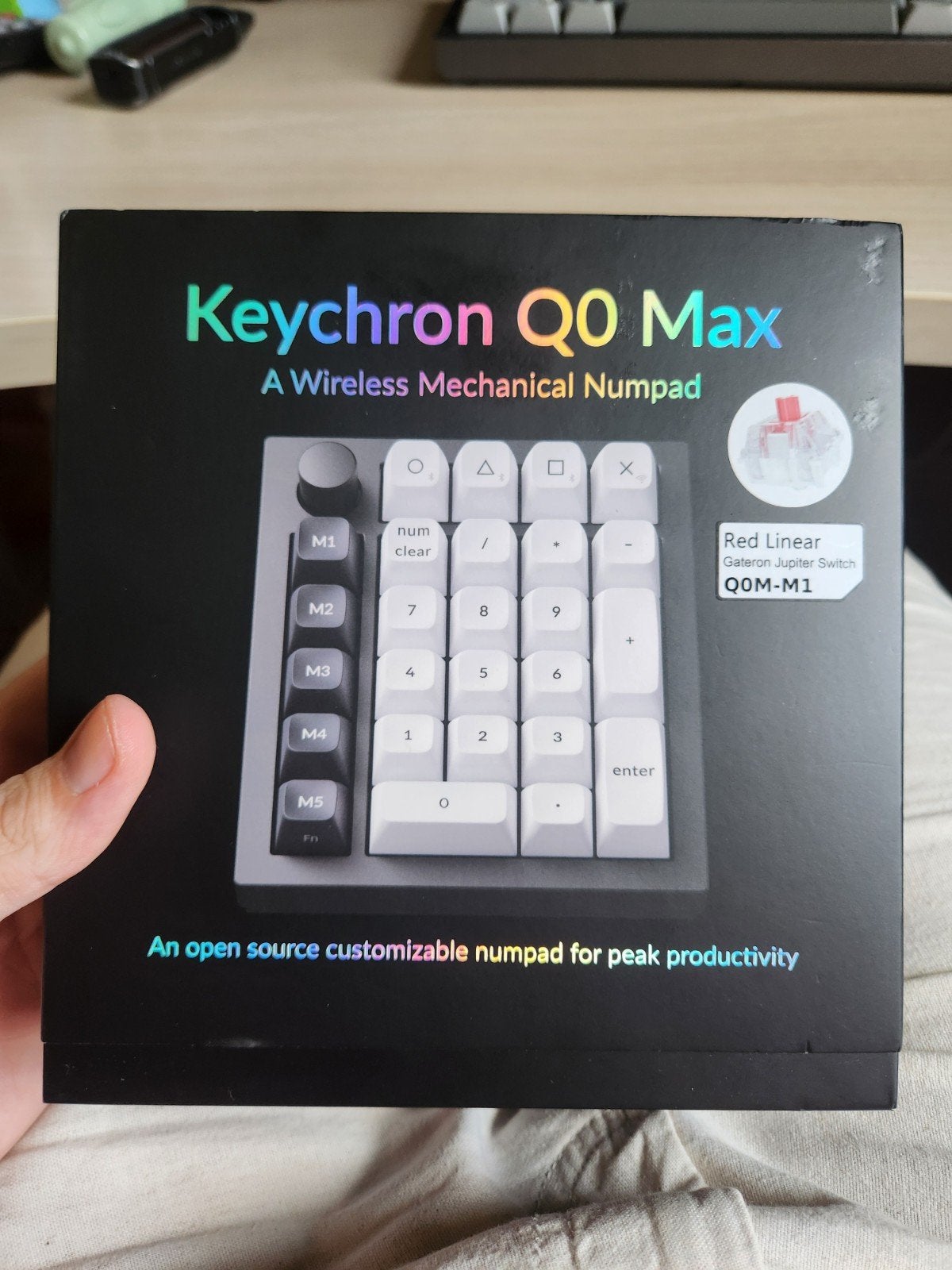 Keychron Q0 Max Q0M-M1 – Zo goed als nieuw, Ophalen of Verzenden, Zo goed als nieuw