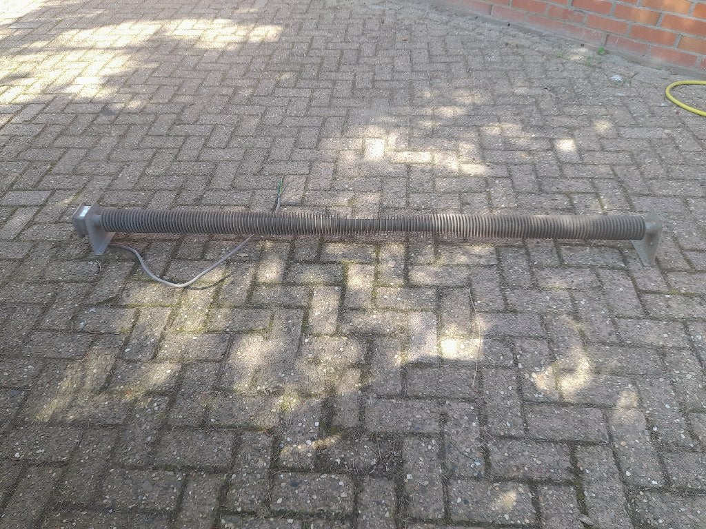 RIBBEN BUIS KACHEL SMIT/SINUS 2000WATT, Doe-het-zelf en Bouw, Verwarming en Radiatoren, Ophalen, Gebruikt, Kachel, 150 cm of meer
