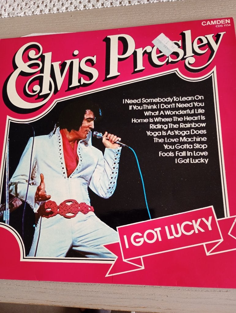 Elvis Presley - I got lucky, LP, Gebruikt, Fotohoes, 12 inch