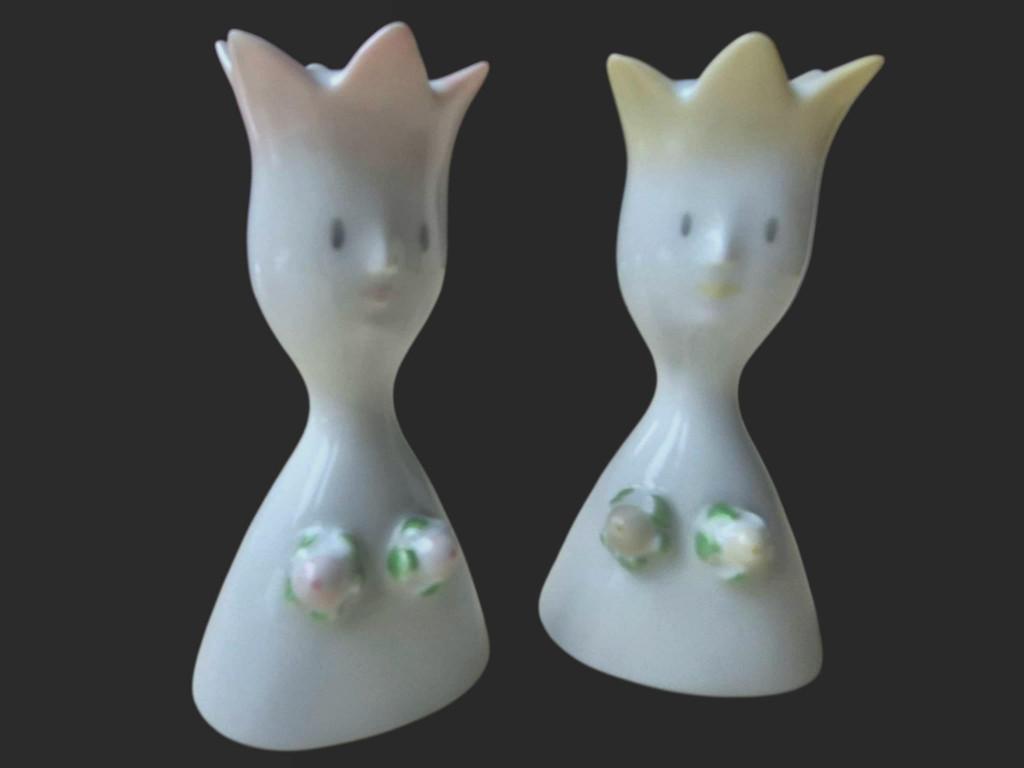 Bougeoirs Rosenthal en porcelaine design Peynet, Antiquités & Art, Enlèvement