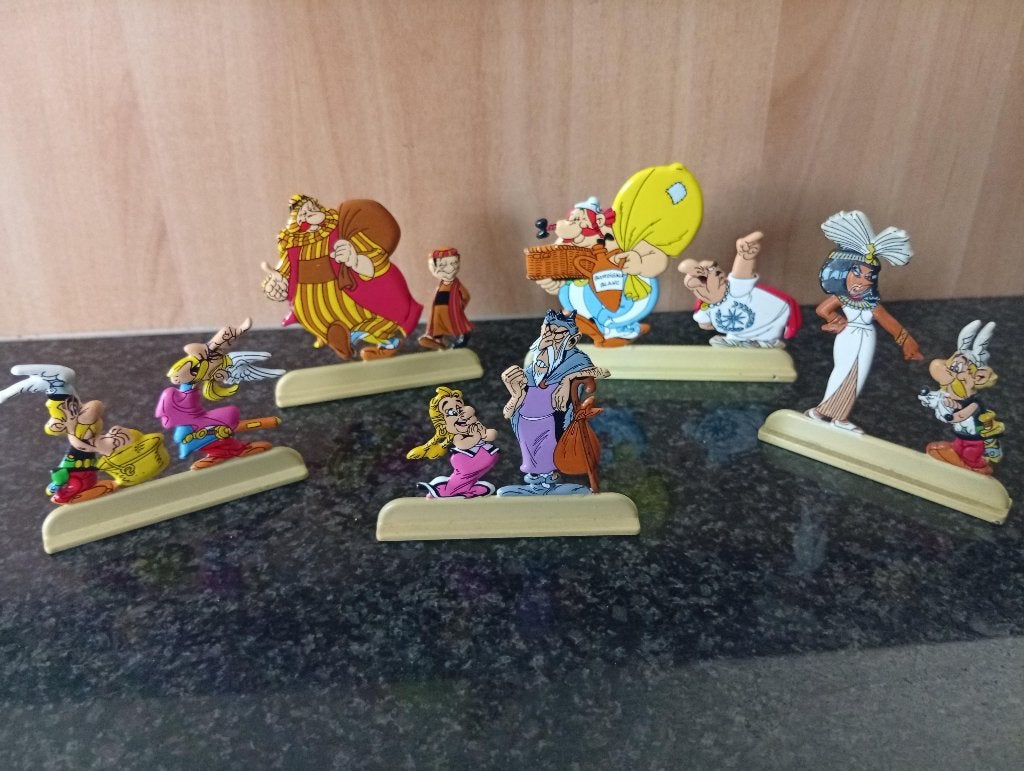 Astérix : 5 Figurines métalliques., Enlèvement ou Envoi, Astérix et Obélix, Neuf, Statue ou Figurine