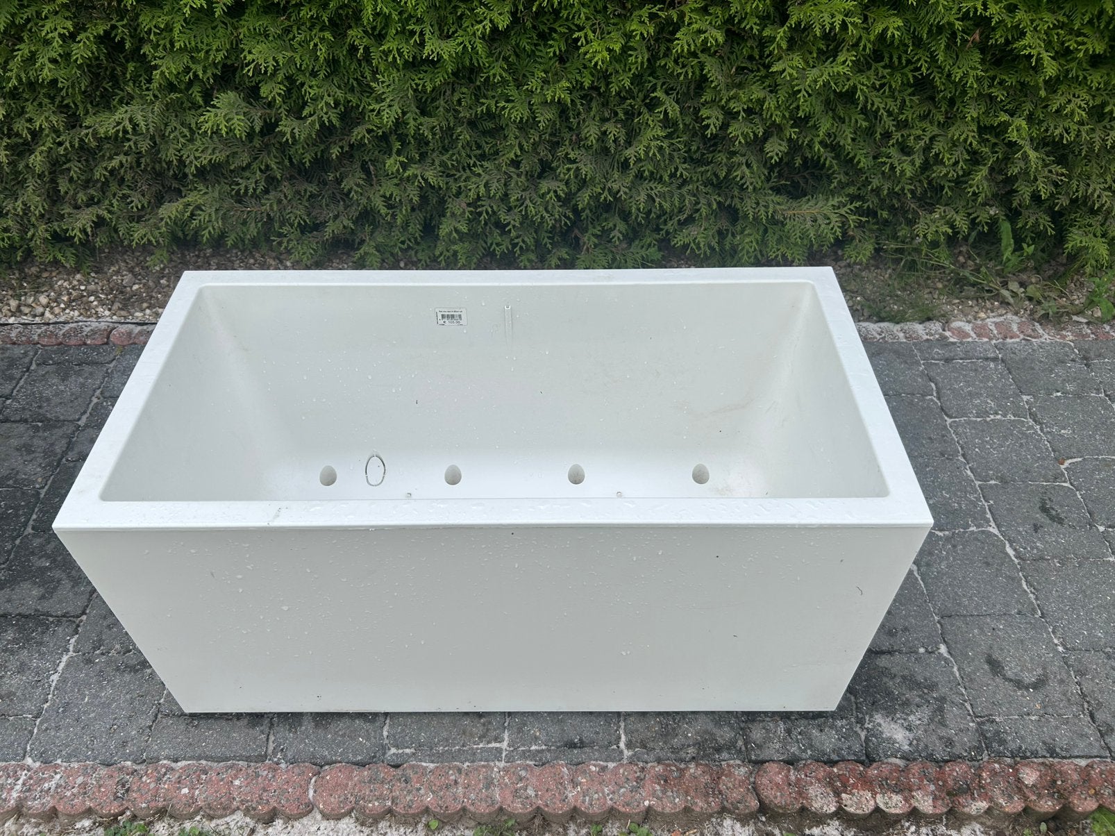 Elho bloembak, Tuin en Terras, Ophalen, Kunststof, Zo goed als nieuw, Rechthoekig