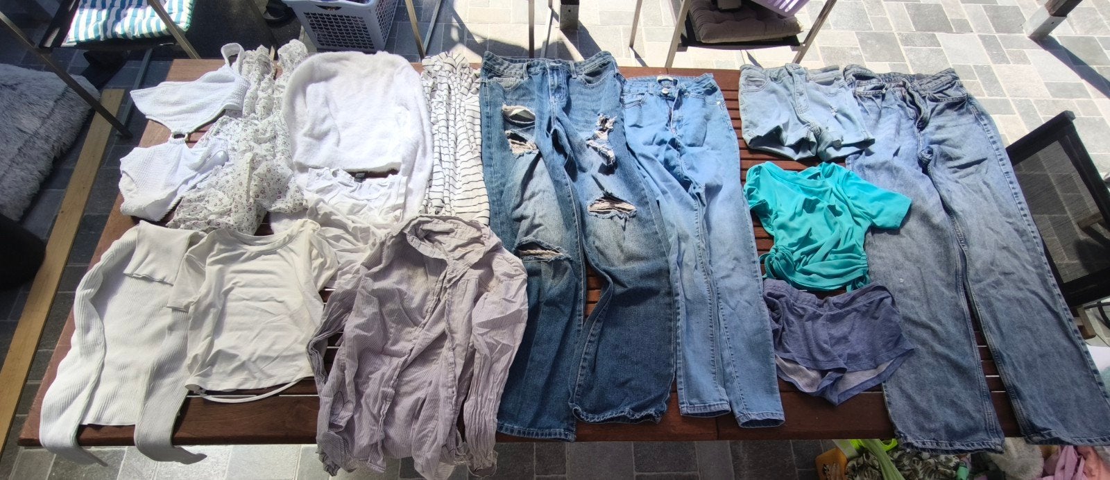 vêtements fille, Kleding | Dames, Overige Dameskleding, Ophalen, Gedragen