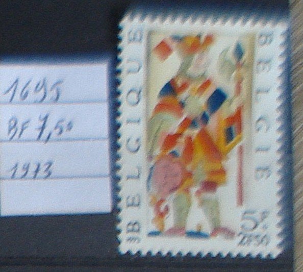 Belgique     1695    **/mnh, Neuf, Non oblitéré, Gomme originale, Envoi