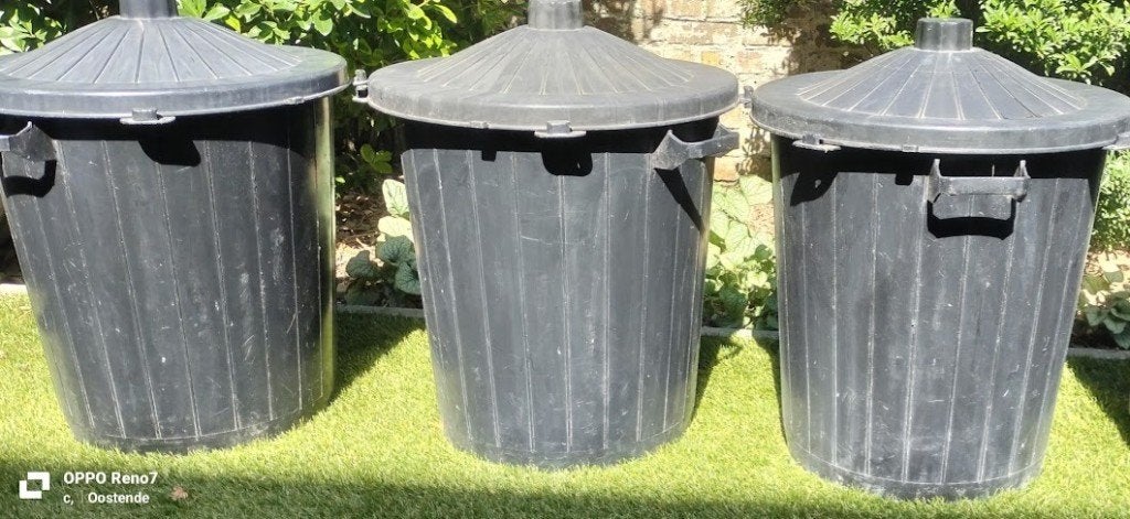 poubelles 3 pièces, Enlèvement, Utilisé, Synthétique
