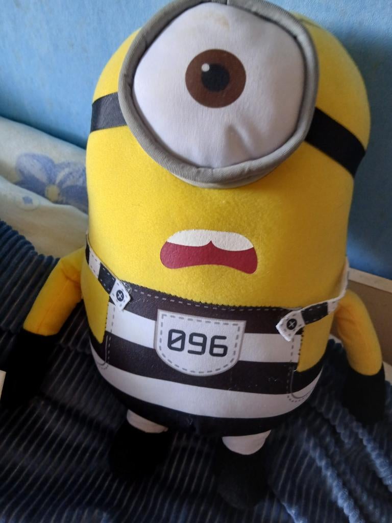 Minions pop en kussentje, Ophalen
