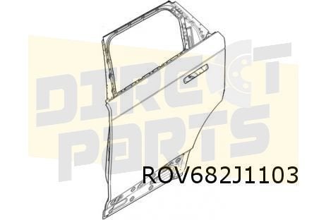Range Rover Velar (6/17-) Achterportier Links Origineel! LR0, Land Rover, -, -, -