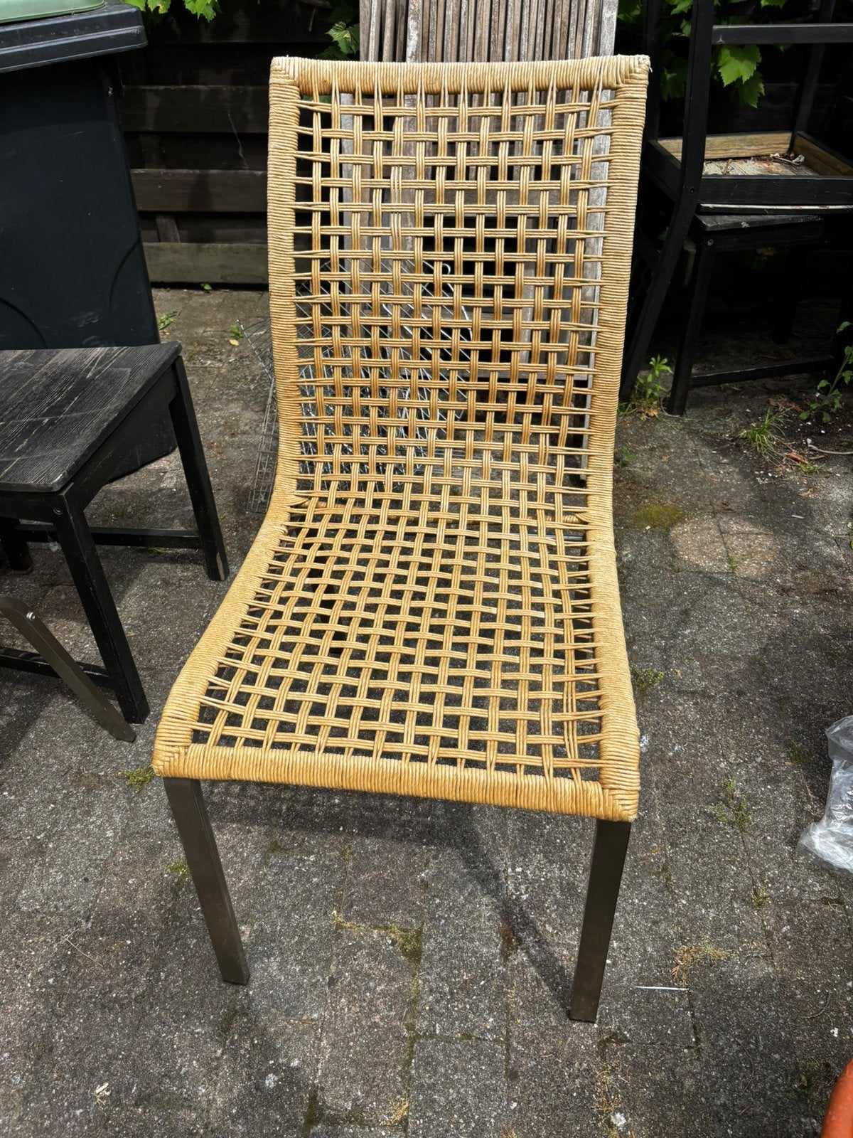 Rieten stoelen Ikea, Ophalen, Gebruikt, Vier
