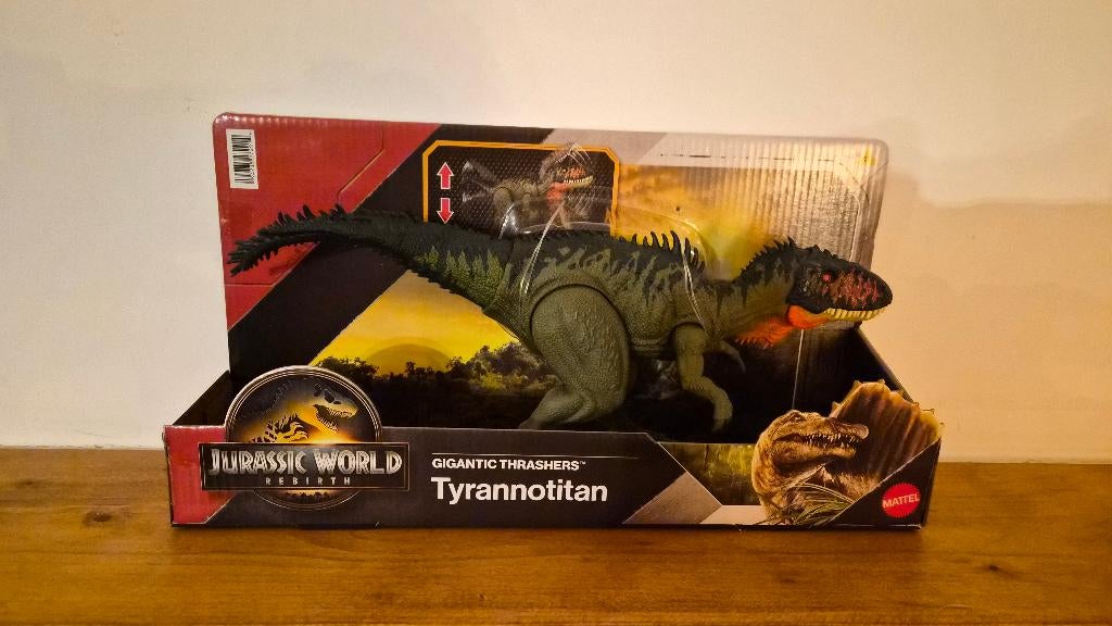 Figurine Jurassic World Rebirth Tyrannotitan, Enlèvement ou Envoi, Neuf