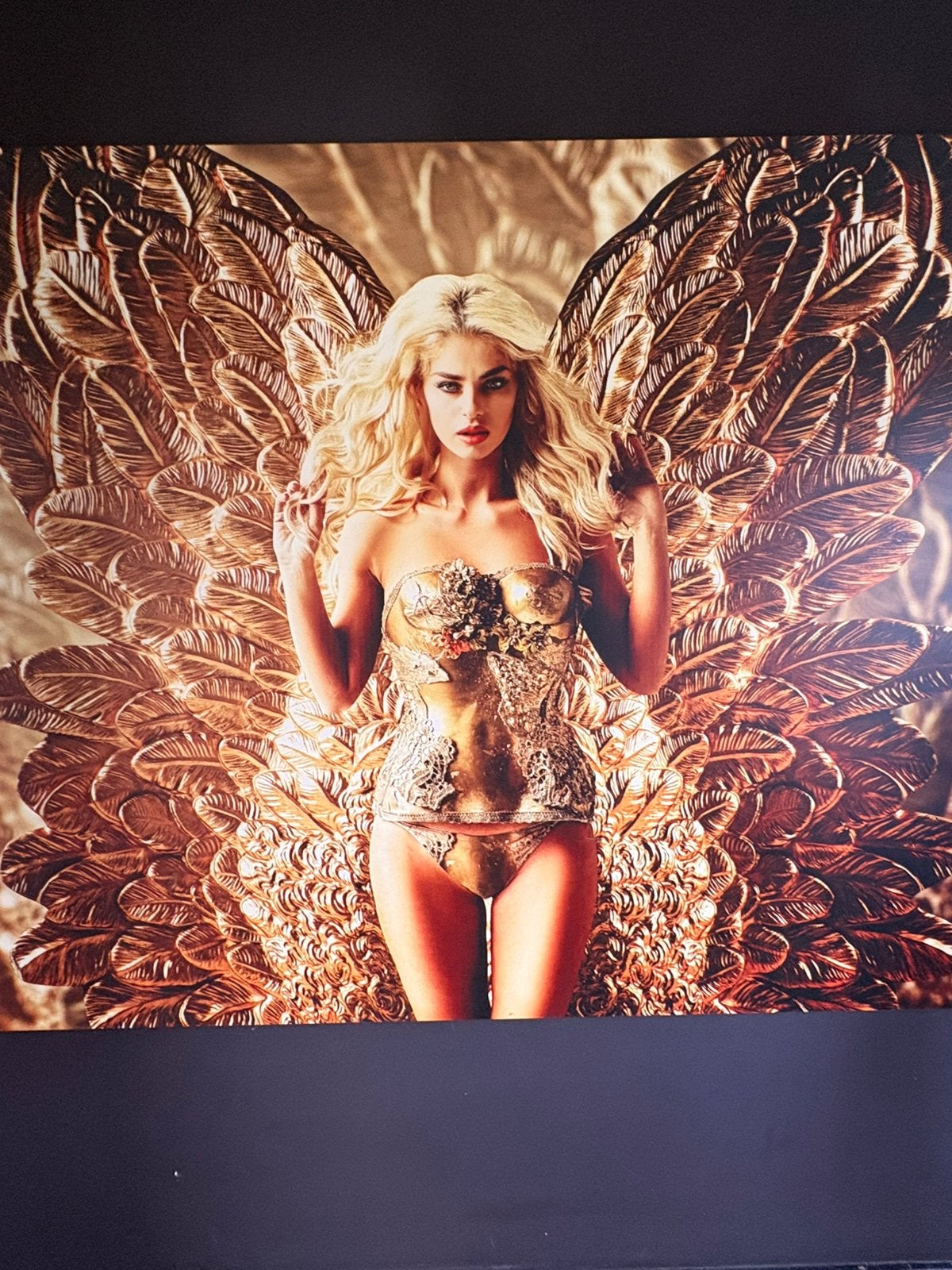 Groot aluminium bord te koop, Antiek en Kunst, Ophalen