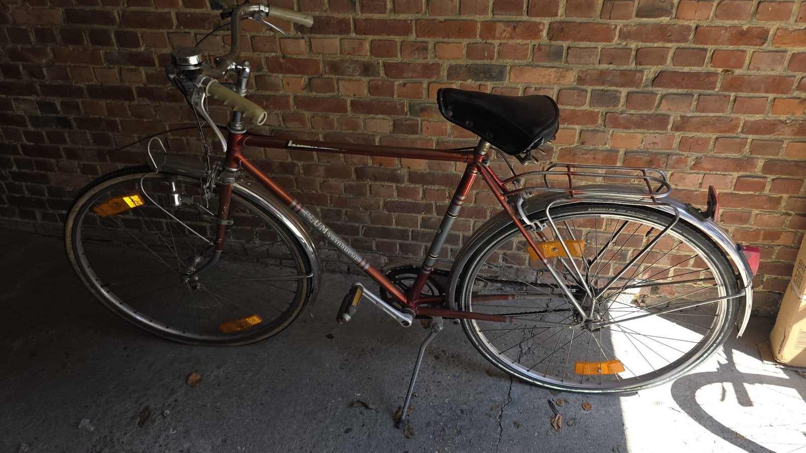 Antieke vintage herenfiets, Fietsen en Brommers, Ophalen, Gebruikt