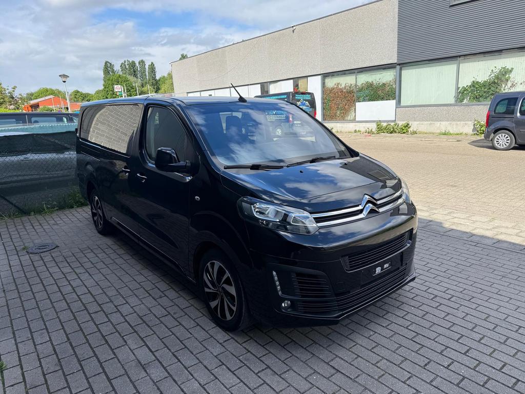 CITROEN JUMPY 2.0HDI AUTOMAAT 180PK DUBBEL CABINE EURO6B FUL, Auto's, Testrit aan huis, Stof, 4 cilinders, Citroën