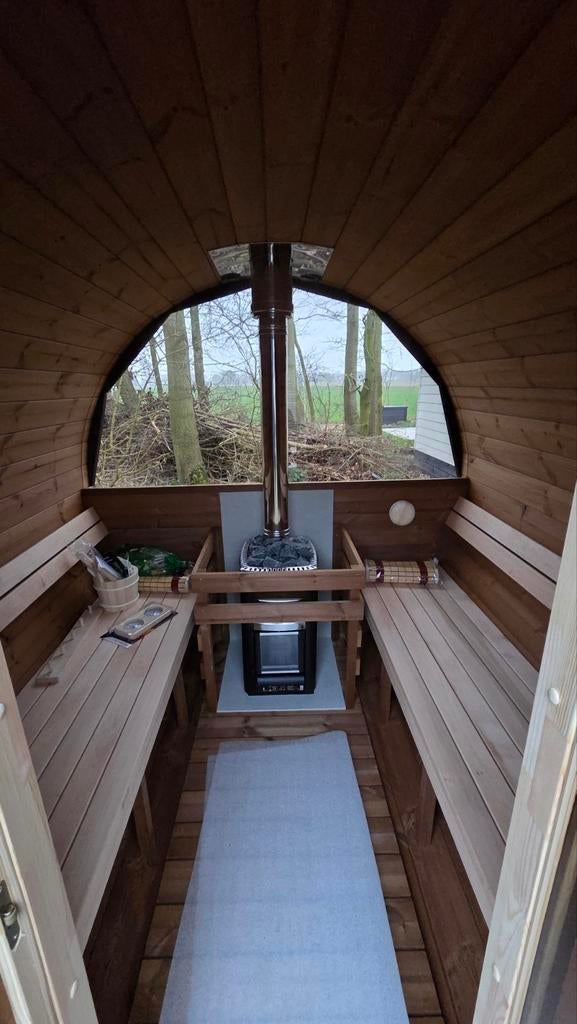 2,5M Barrel Sauna Gratis Levering en Plaatsing, Ophalen of Verzenden