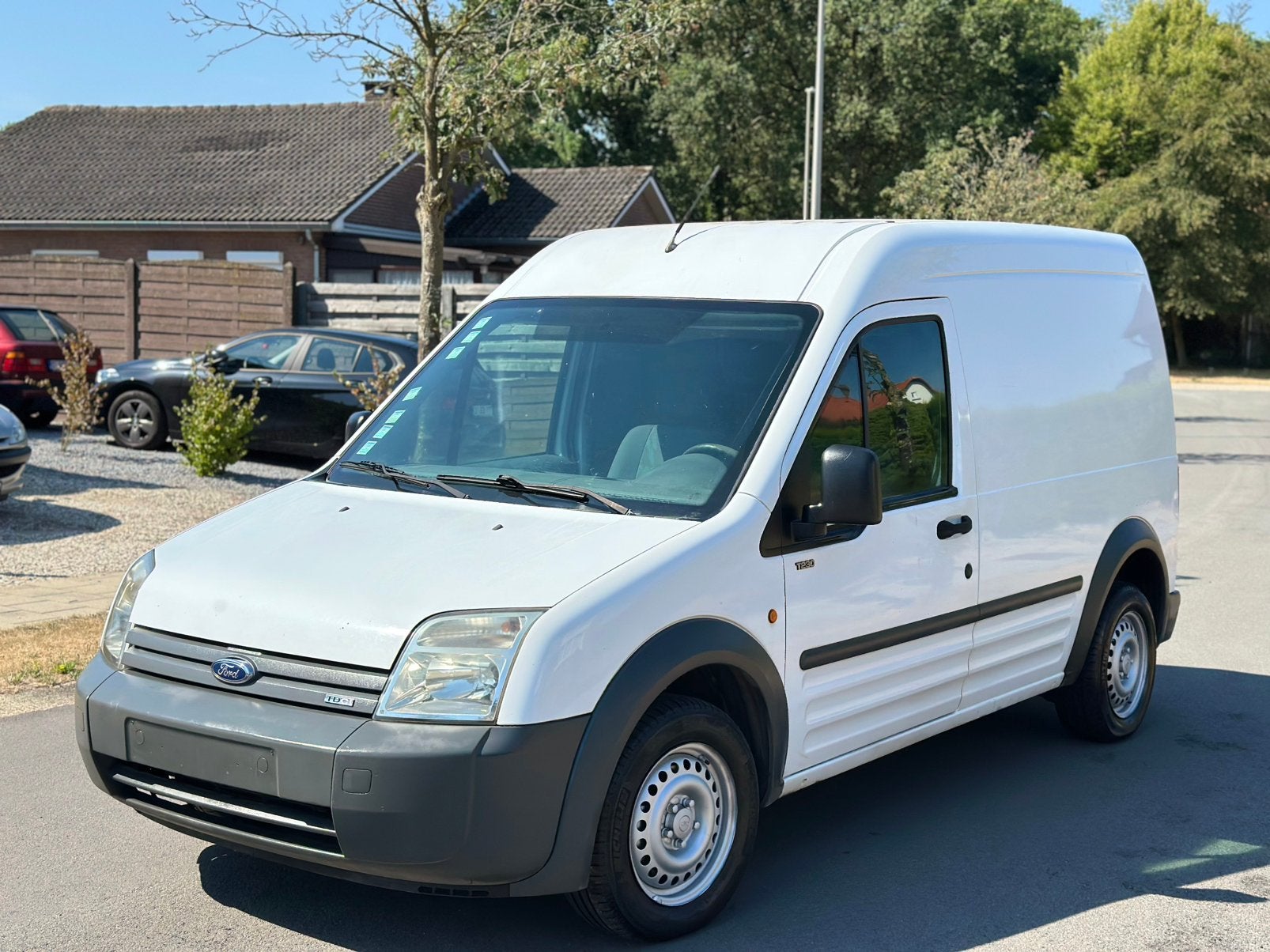 Ford Transit Connect 1.8 TDCi trekhaak Gekeurd Voor Verkoop, Auto's, Wit, Particulier, Ford, Onderhoudsboekje
