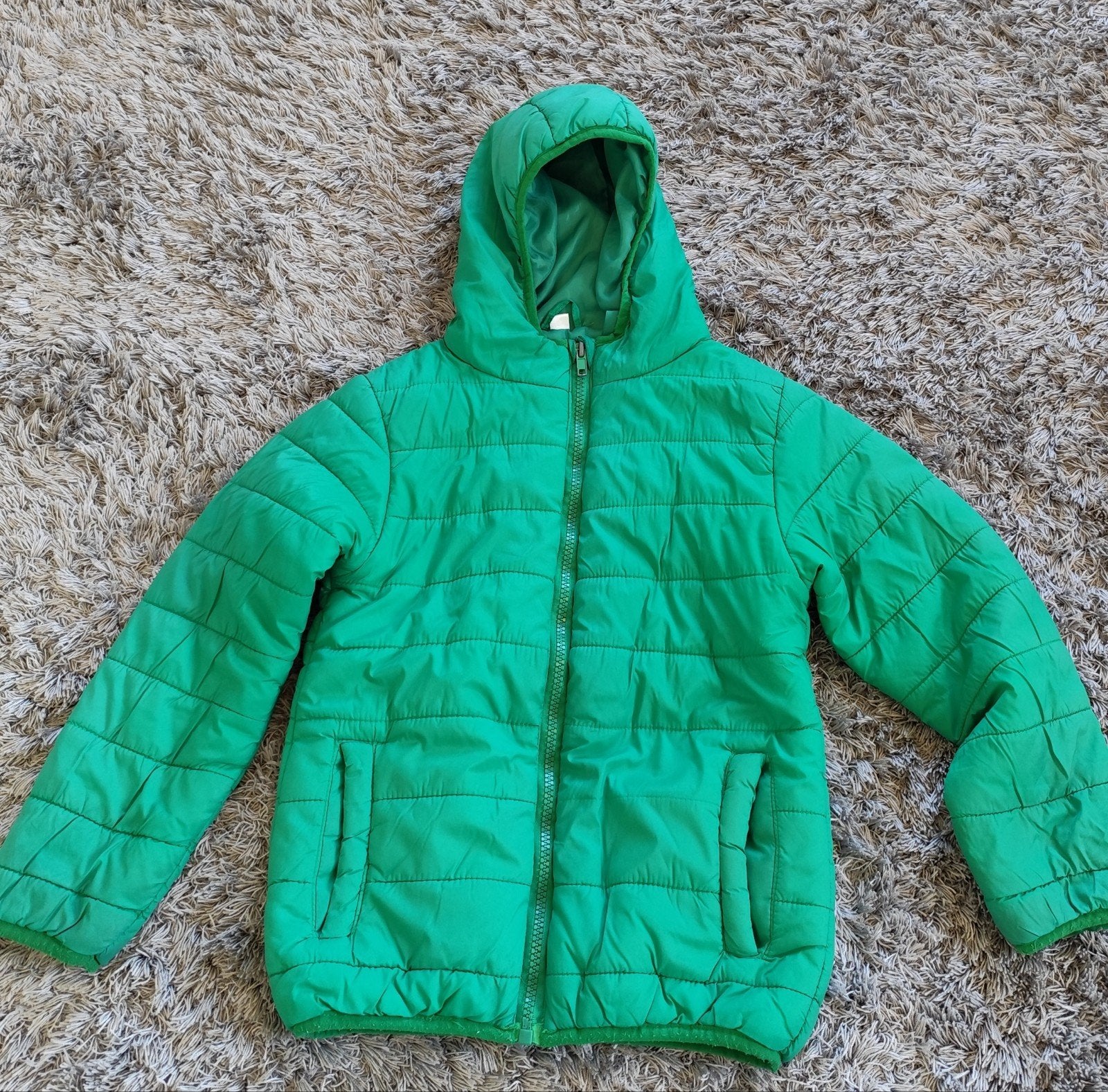 Veste de mi-saison taille 122/128 avec fermeture éclair et c, Enlèvement ou Envoi, Utilisé, Autres types, Zeeman