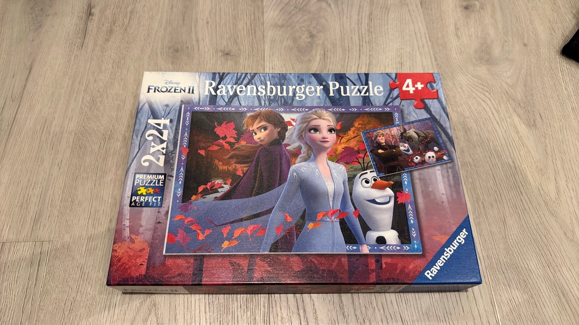 Frozen || puzzel, Ophalen