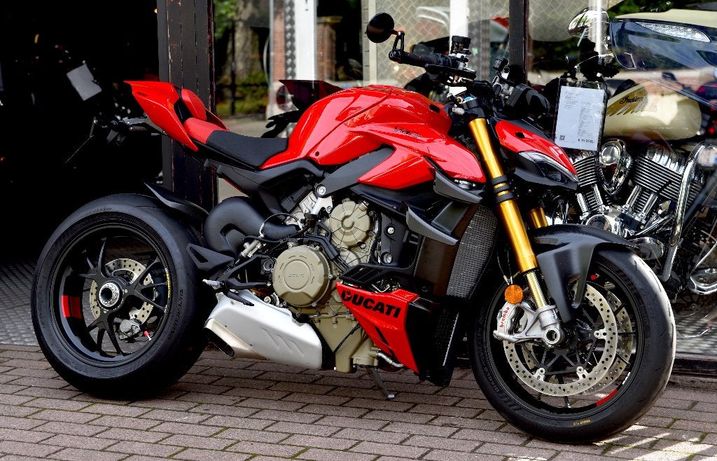 DUCATI STREETFIGHTER V4S ***MOTOVERTE.BE***, Entreprise, Occasion, 1103 cm³, 4 cylindres