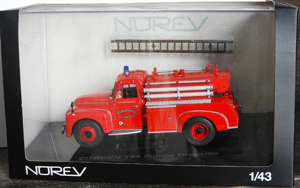Camion Citroën T46 Pompier, Enlèvement ou Envoi, Neuf, Bus ou Camion, Norev