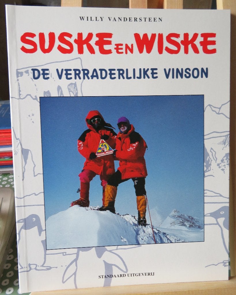 Suske en Wiske De verraderlijke Vinson gesigneerd, Ophalen of Verzenden, Nieuw