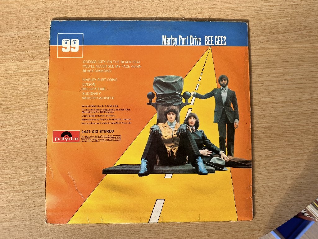 Bee Gees - Marley Purt Drive, CD & DVD, Pop, Utilisé, LP, 12 pouces