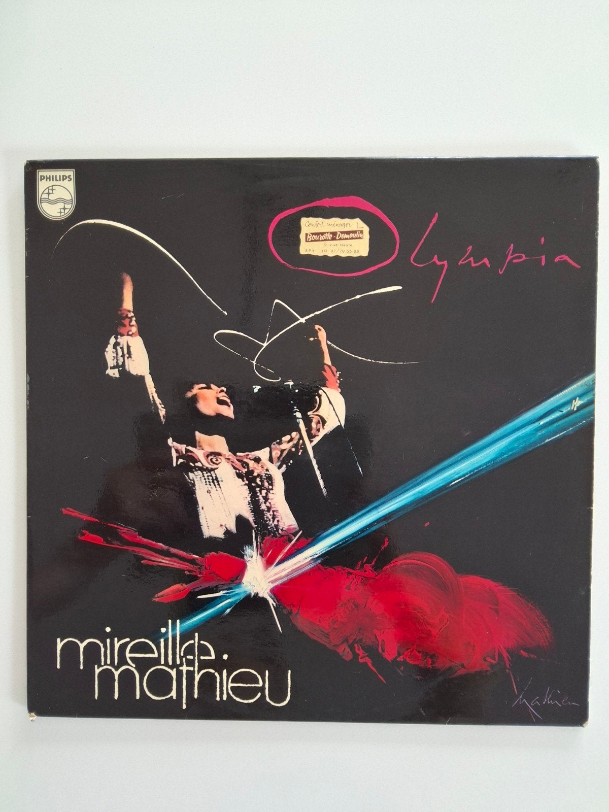 Mireille Mathieu  - Olympia, Ophalen of Verzenden, Zo goed als nieuw, 12 inch, LP
