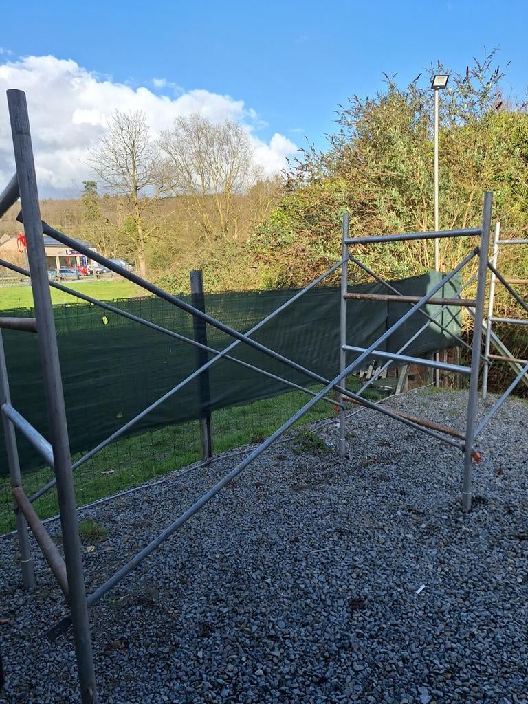 Echaffaudage galvanisé, Bricolage & Construction, Échafaudages