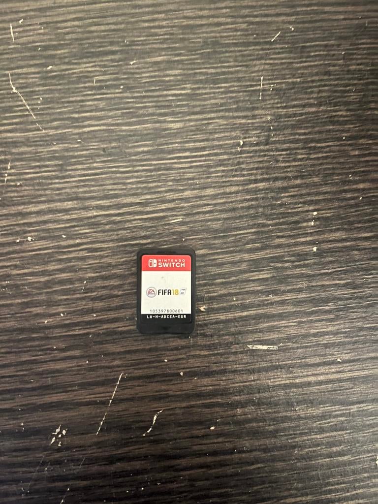 Fifa 18 nintendo switch, Verzenden, Zo goed als nieuw