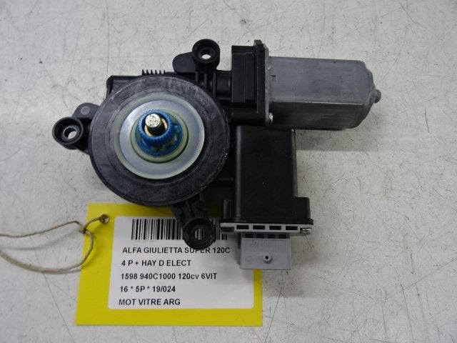MOTEUR LEVE VITRE ELECTRIQUE ARRIÈRE GAUCHE Alfa Romeo, Arrière, Mevr. I. Hauben, Utilisé, Alfa Romeo