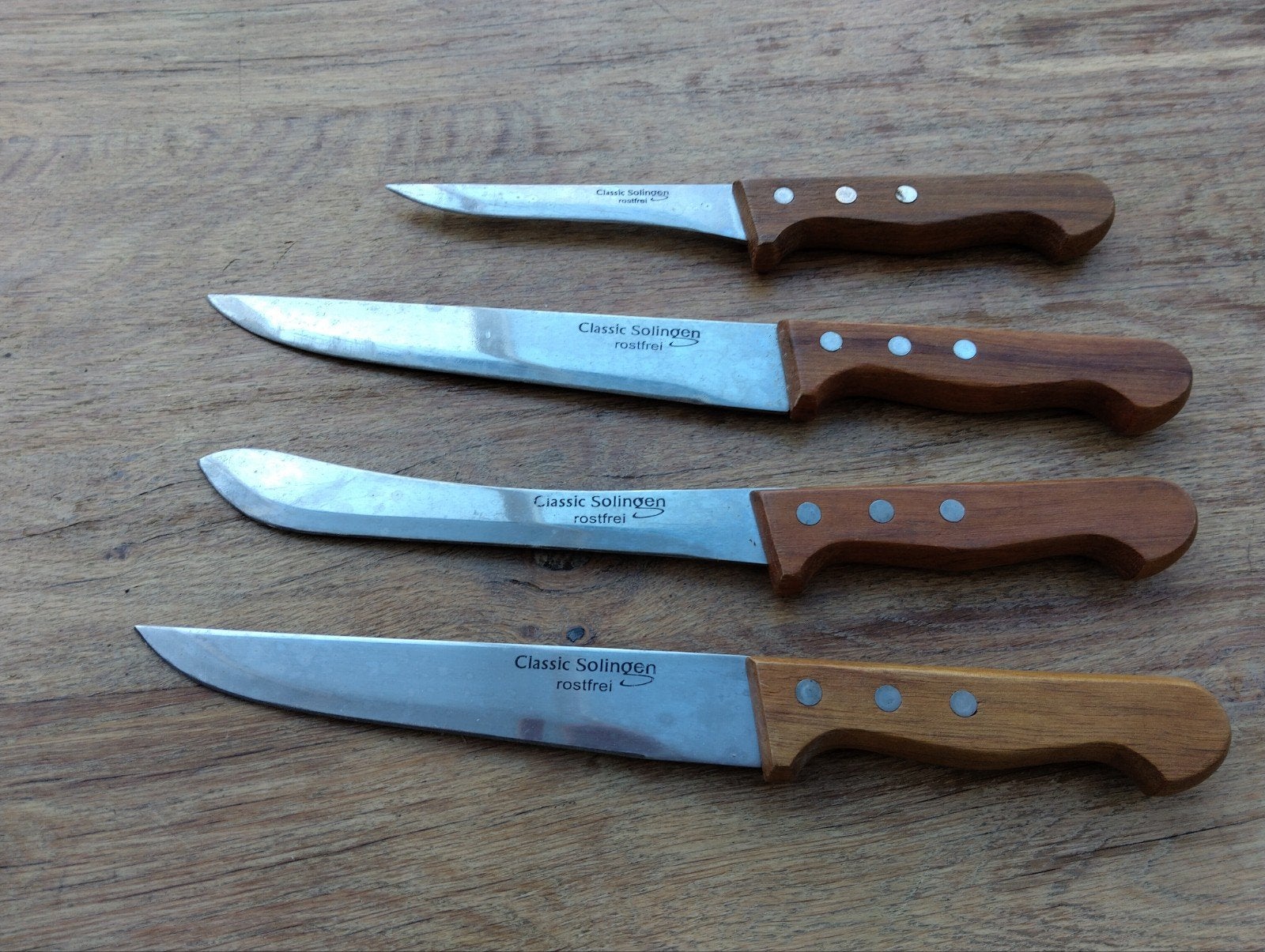 ensemble de couteaux de cuisine Solingen, Maison & Meubles, Cuisine | Couverts, Enlèvement ou Envoi