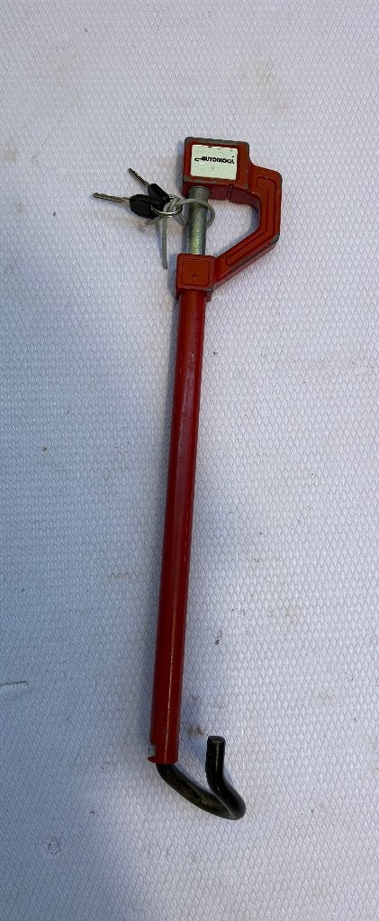 STUURSLOT ANTIDIEFSTALSTICK VOOR DE AUTO MET 2 SLEUTELS, Auto diversen, Anti-diefstal, Verzenden, Gebruikt
