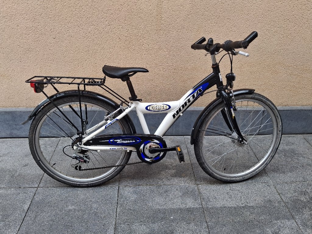 Jongensfiets Norta force 24 inch, Enlèvement, Norta, Frein sur jante, 24 pouces