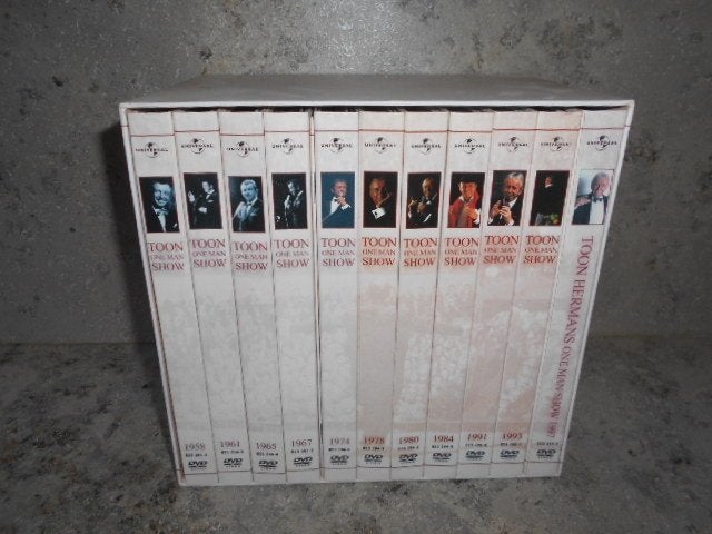 DVD Box Oevre Toon Hermans - 22 dvd's, Cd's en Dvd's, Dvd's | Cabaret en Sketches, Ophalen of Verzenden, Zo goed als nieuw, Toon Hermans