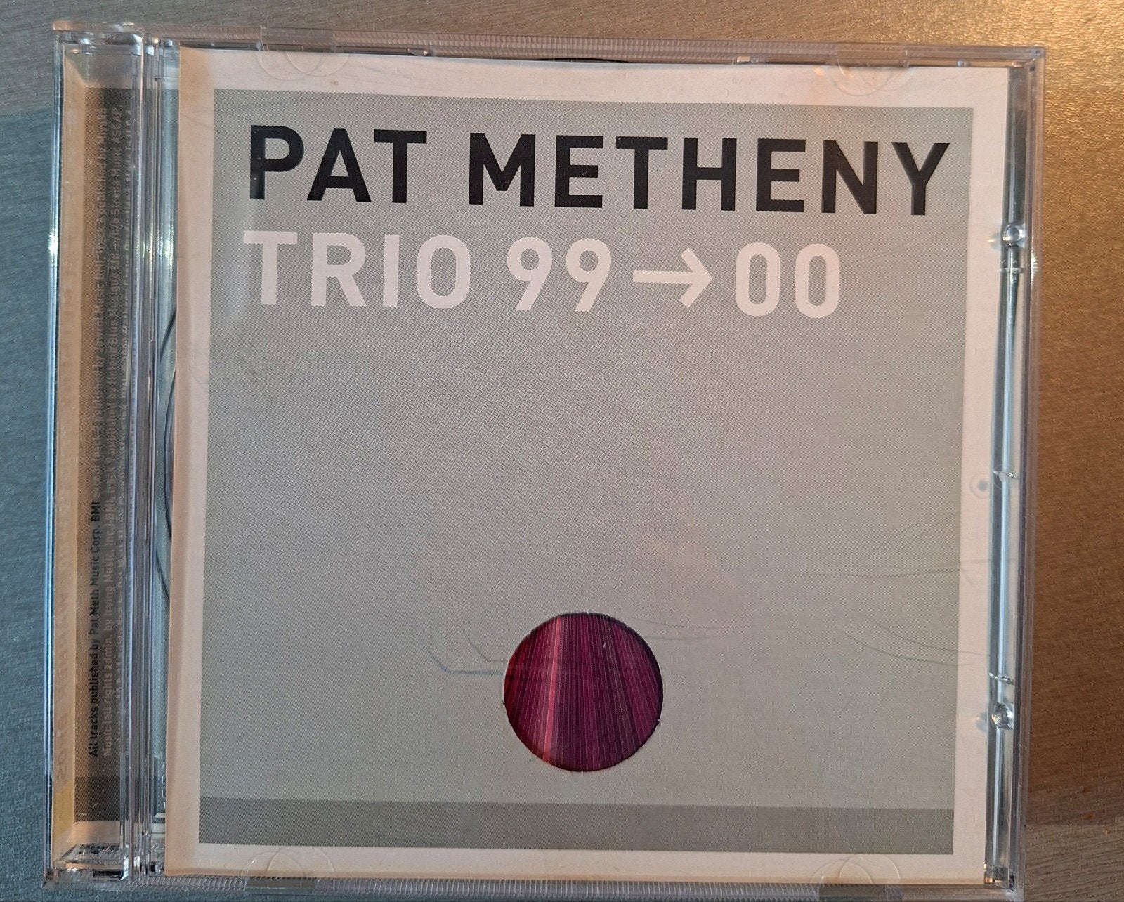 Cd. Pat Metheny. Trio 99 - 00., CD & DVD, Enlèvement ou Envoi, Utilisé